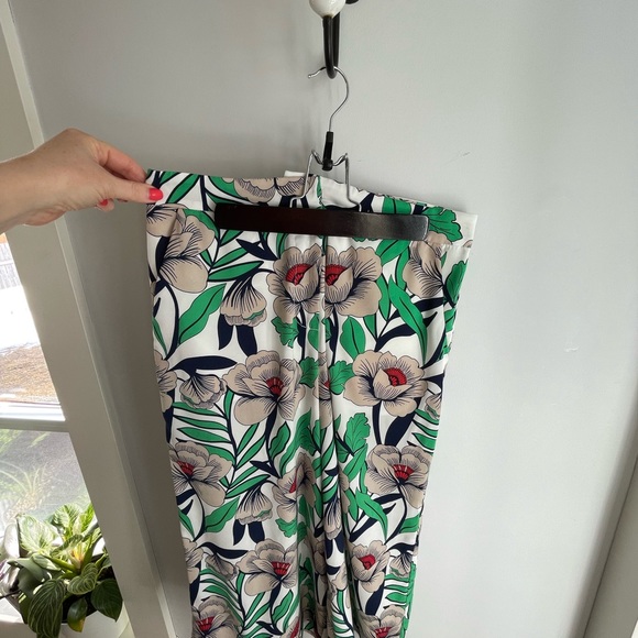 Breezy printed cropped trousers - Picture 5 of 7